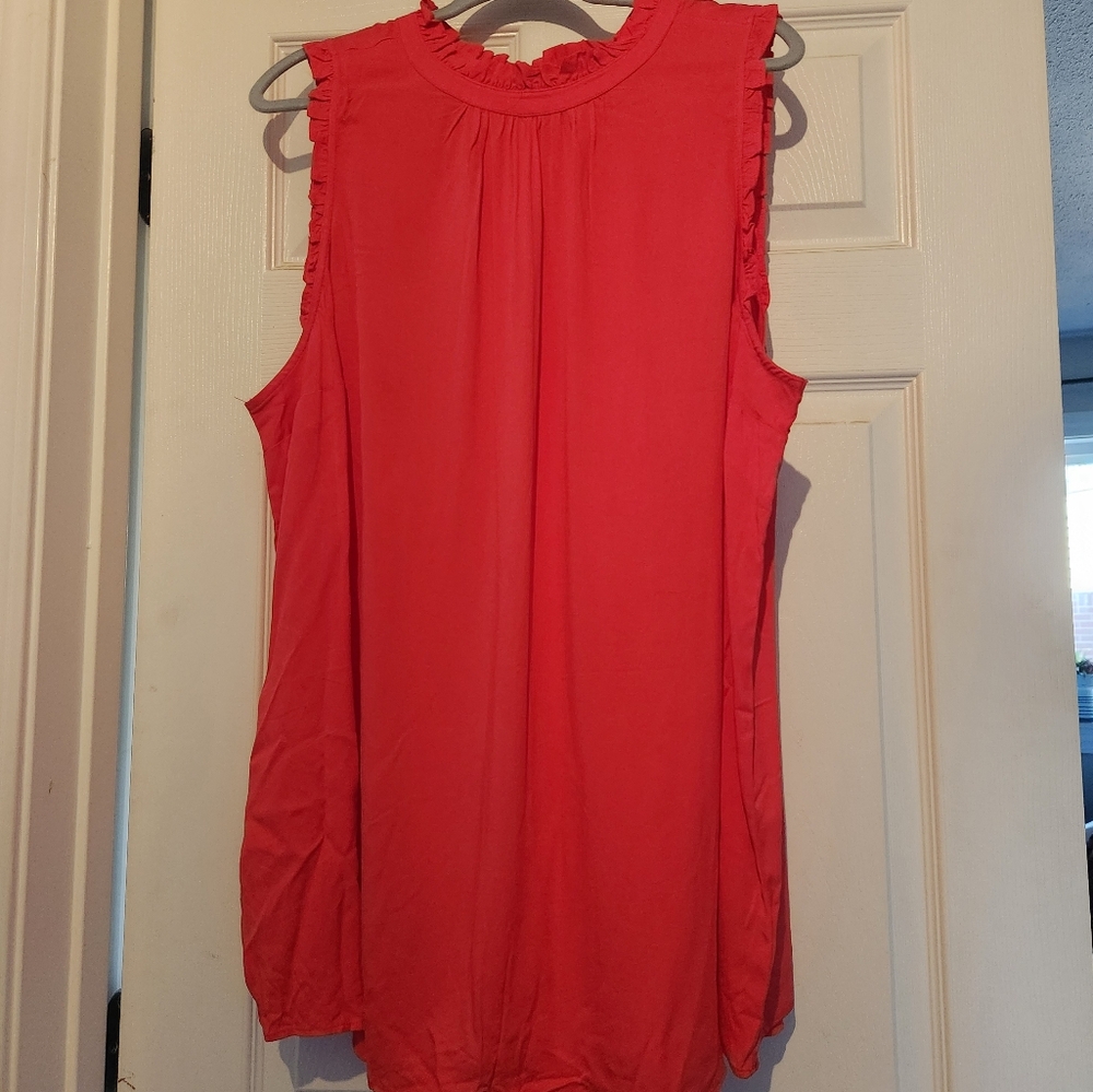 Mock-neck tank